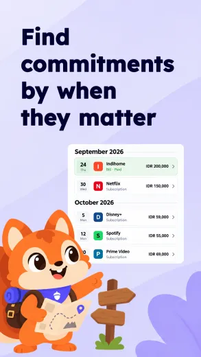 ForeDue Timeline Screen